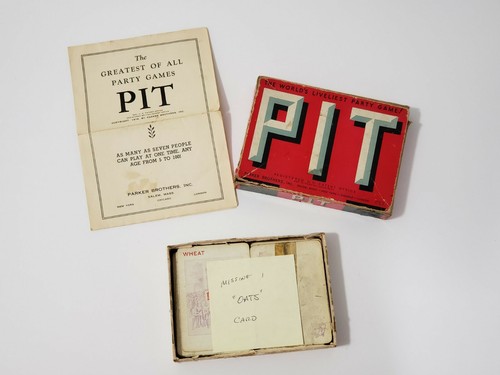 Pit card game parker - pit,