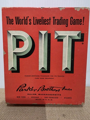 Pit card game parker - pit,